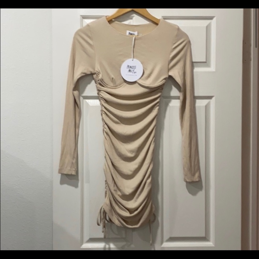 Beige dress princess Polly